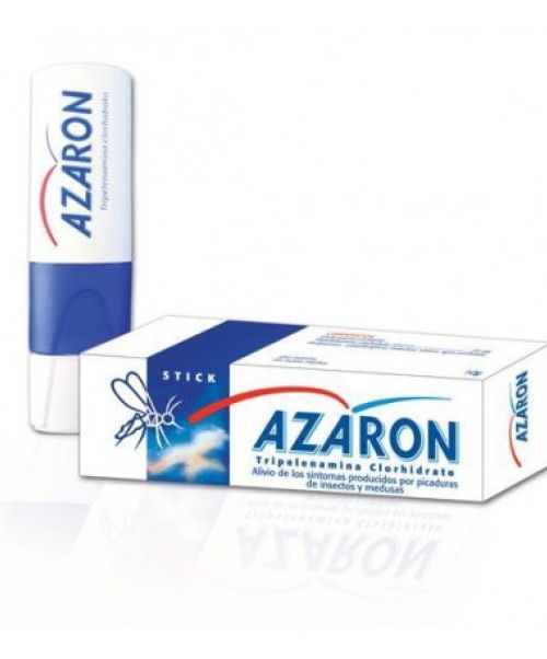 Azaron 2% - Es un stick antihistamínico y calmante para calmar las alergias y las picaduras de los mosquitos o habones.
