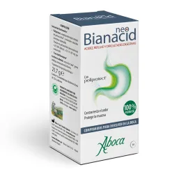 Son unos sobres antiácidos a base de sales de aluminio y magnesio, que actúan modificando el pH. Tratan los procesos que cursen con acidez como gastritis, úlcera, dispepsia o reflujo. 