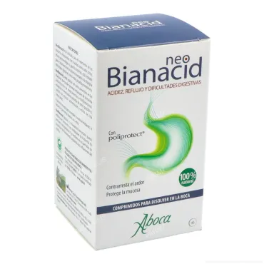  - Trata la acidez, ardor, dolor, reflujo gastroesofágico y gastritis. Además, trata los síntomas asociados a la dispepsia (dificultades digestivas) como gases y pesadez.