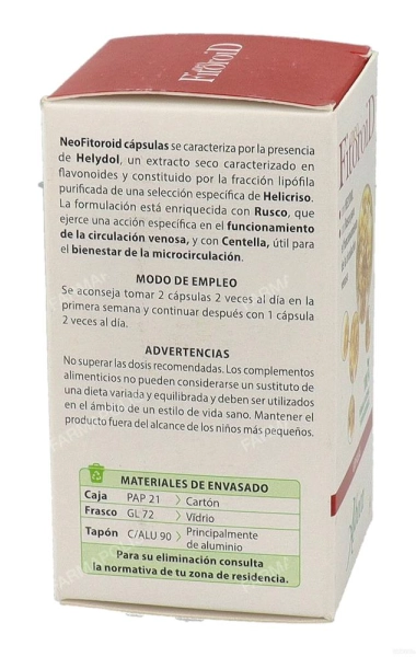 NeoFitoroid cápsulas