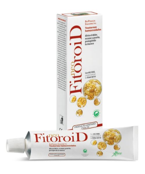 NeoFitoroid Biopomada - Alivia el dolor, escozor y picor de las hemorroides protegiendo la mucosa. Reduce las molestias y la inflamación de manera efectiva.