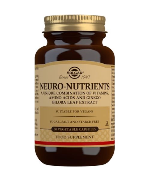  Neuro nutrientes  - Ayudan a estudiar y a concentrarse gracias a la combinación exclusiva de vitaminas, aminoácidos y extracto de hoja de ginkgo biloba.  Ideal para estudiantes, universitarios y opositores. 