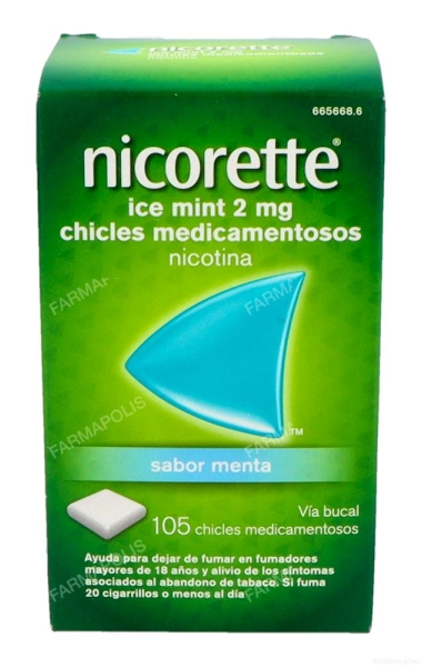 Nicorette (2 mg) ice mint Nicorette (2 mg) ice mint