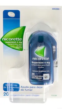 Nicorette (4 mg) supermint