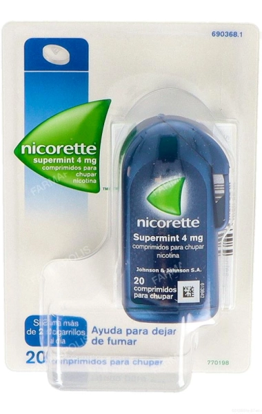 Nicorette (4 mg) supermint Nicorette (4 mg) supermint