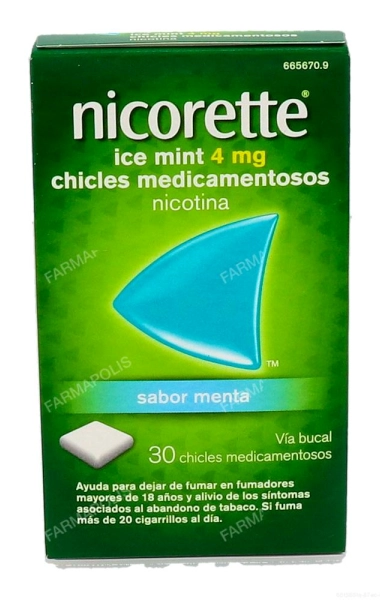 Nicorette (4 mg) ice mint