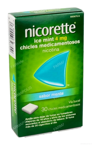 Nicorette (4 mg) ice mint