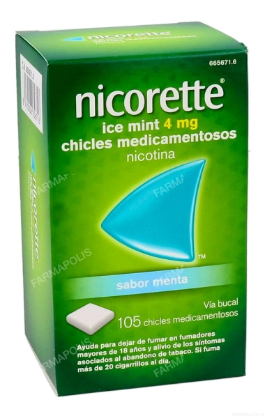 Nicorette (4 mg) ice mint