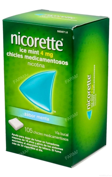 Nicorette (4 mg) ice mint