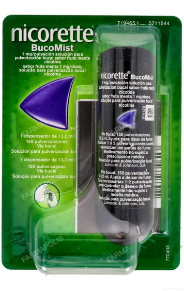 Nicorette bucomist (1mg) Nicorette bucomist (1mg)