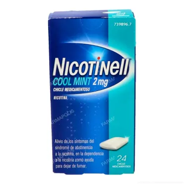  - Son unos chicles con sabor a menta para ayudar a dejar de fumar. Contienen nicotina con lo que ayudan a calmar las ganas de fumar aportando la nicotina que no inhalamos del tabaco.