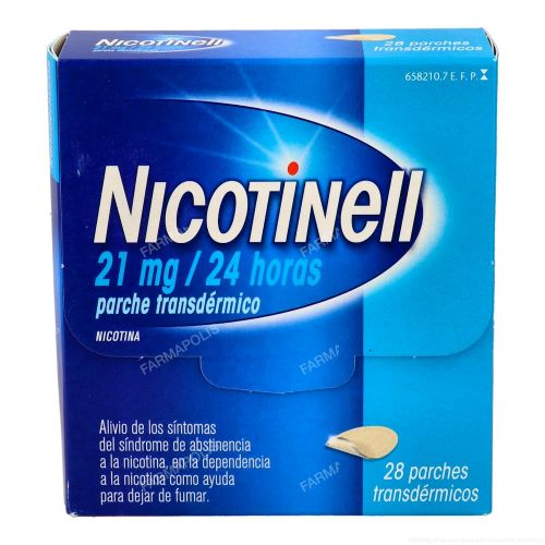  - Son unos parches para ayudar a dejar de fumar. Poseen nicotina con lo que ayuda a reducir los síntomas de abstinencia al tabaco.