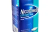  - Son unos chicles para ayudar a dejar de fumar. Contienen nicotina en su composición con lo que es muy importante ir reduciendo la dosis de tabaco al empezar a mascar estos chicles, ya que si no, estamos superando la dosis de nicotina ingerida.
