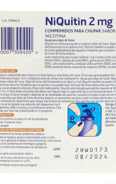 Niquitin 2mg