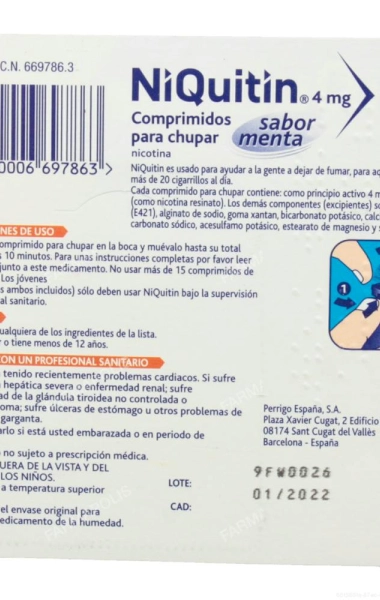 Niquitin 4mg