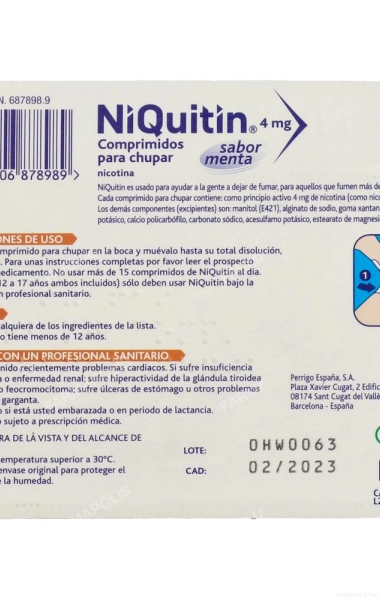 Niquitin 4mg