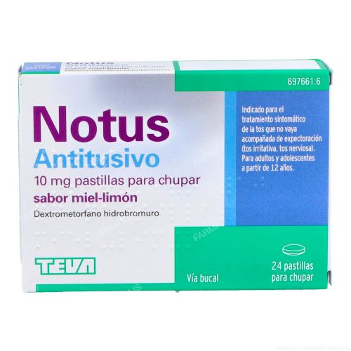  - Son unos comprimidos para chupar que calman la tos y el picor de garganta. Válidas para la tos seca, nerviosa e irritativa.