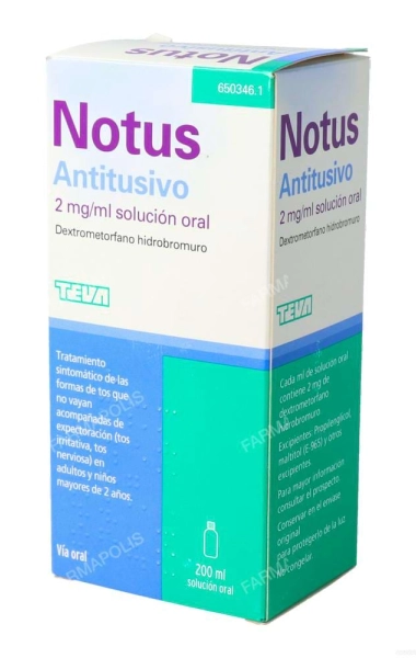 Notus antitusivo 2 mg/ml