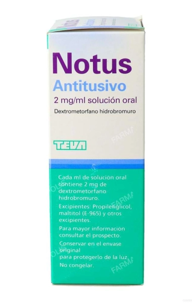 Notus antitusivo 2 mg/ml