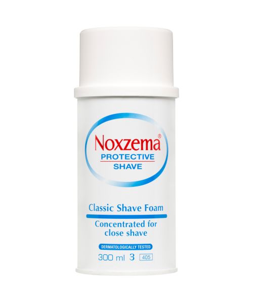 Noxzema Classic - Es una espuma de afeitar ideal para un cuidado total y máxima hidratación. Esta espuma de afeitar aporta máxima frescura y protección a tu piel gracias a su fórmula rica en bálsamos y emolientes naturales.