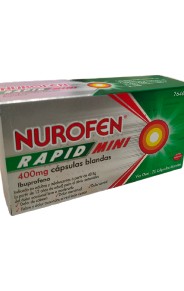 Nurofen rapid mini 400 mg Nurofen rapid mini 400 mg