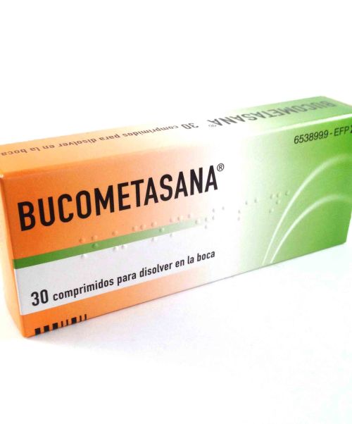 Bucometasana  - Tratan las infecciones leves de boca y/o garganta. Válidos también para la afonía y el picor de garganta. 