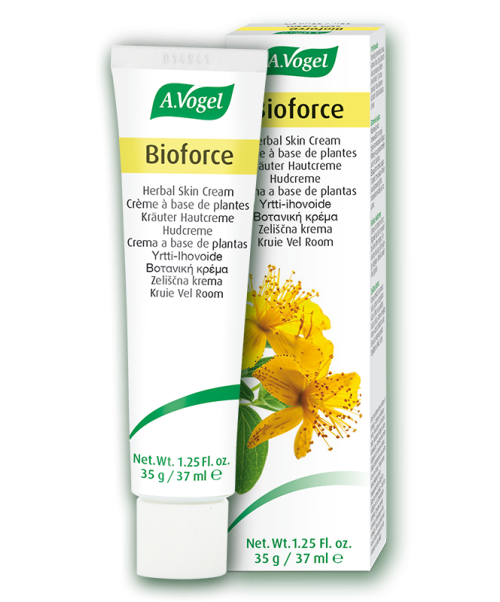 Crema Bioforce - Crema Bioforce a base de plantas que ofrece una nutrición intensa a las pieles secas, rugosas o estropeadas.