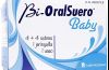 Bioralsuero Baby - Suero oral con probióticos para prevenir y tratar las alteraciones gastrointestinales en los bebés, que provocan diarrea y, como consecuencia, pérdida de agua, electrolitos y microflora intestinal.