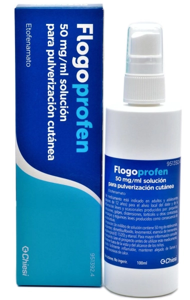 Flogoprofen spray