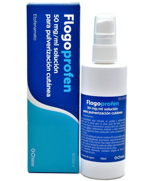 Flogoprofen spray - Alivia el dolor y las molestias oseas y musculares leves producidas por golpes o contusiones.