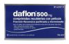 Daflon 500mg - Comprimidos con efecto venotónico y vasoprotector que aumentan el tono de las venas y la resistencia de los capilares para tratar trastornos venosos.