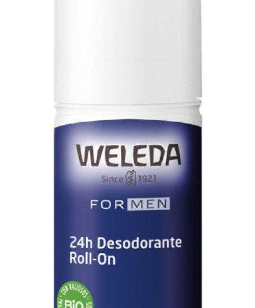 Desodorante roll-on 24 h. Men - Ha sido formulado con propiedades antimicrobianas y brinda 24h de protección eficaz y frescor natural. Con aroma estimulante y amaderado.
