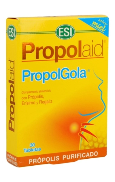 Propolgola Miel Alivio inmediato a la garganta irritada.