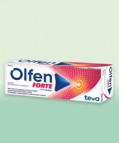 Olfen Forte 23,2 mg/g - Gel que alivia el dolor y las molestias oseas y musculares leves producidas por golpes o contusiones.