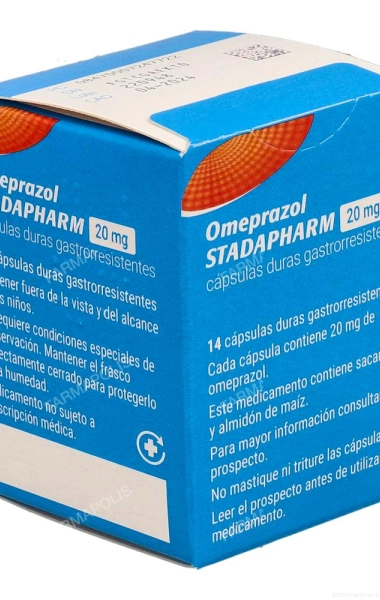 Omeprazol Stadapharm 20mg frasco