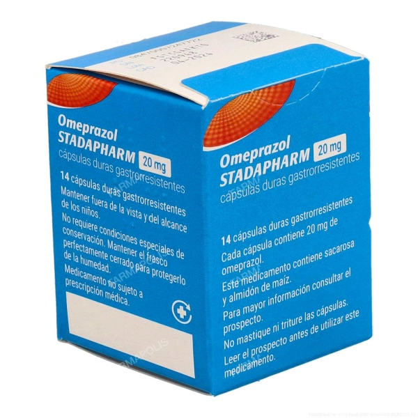 Omeprazol Stadapharm 20mg frasco