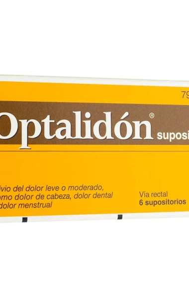 Optalidon 500/75mg supositorios Optalidon 500/75mg supositorios