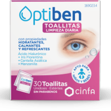  - Limpieza diaria de los párpados, pestañas, borde palpebral y zona periocular.