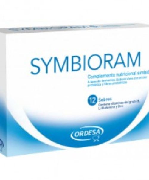 Ordesa Symbioram 12 sobres - Probióticos para la recuperación de la flora intestinal de forma natural en casos de diarrea y estreñimiento de lactantes, niños y adultos.