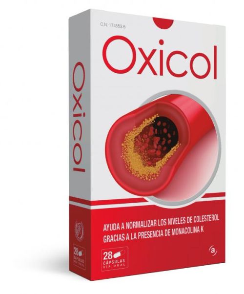 Oxicol - Controla los niveles de colesterol en sangre.