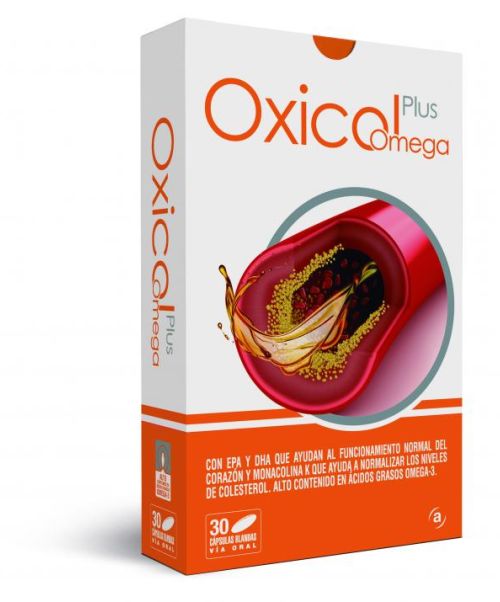 Oxicol Plus - Controla los niveles de colesterol en sangre y triglicéridos 