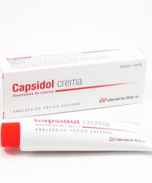 Capsidol 0,25 mg/g - Alivia el dolor y las molestias oseas y musculares leves producidas por golpes o contusiones.