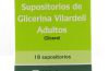 Supositorios glicerina vilardell tarro - Laxantes. Libera el intestino en caso de estreñimiento en la parte final del colon.