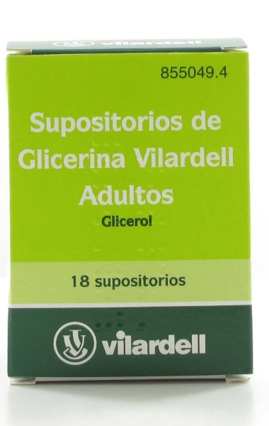 Supositorios glicerina vilardell tarro