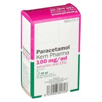 Paracetamol kern 100mg/ml 30ml