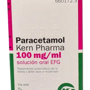  - Paracetamol para niños para tratar los diferentes tipos de dolores, bajar la fiebre y calmar el malestar general. Válidos para el dolor de cabeza, de muelas, de boca en general, de regla, de espalda, golpes...