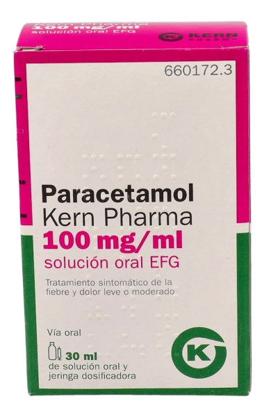 Paracetamol kern 100mg/ml 30ml Paracetamol kern 100mg/ml 30ml