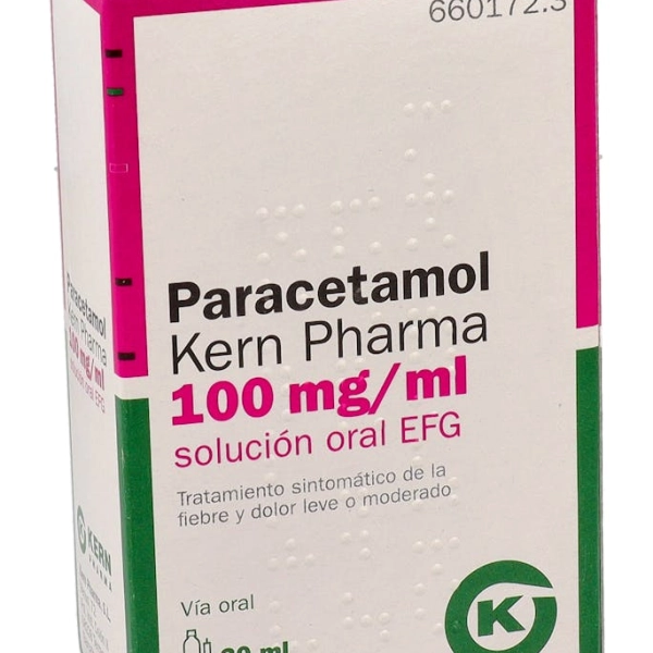 Paracetamol kern 100mg/ml 30ml