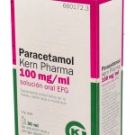 Paracetamol kern 100mg/ml 30ml