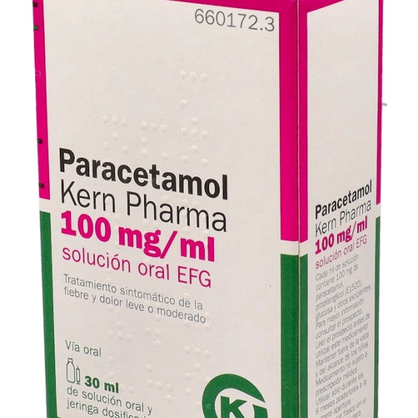 Paracetamol kern 100mg/ml 30ml